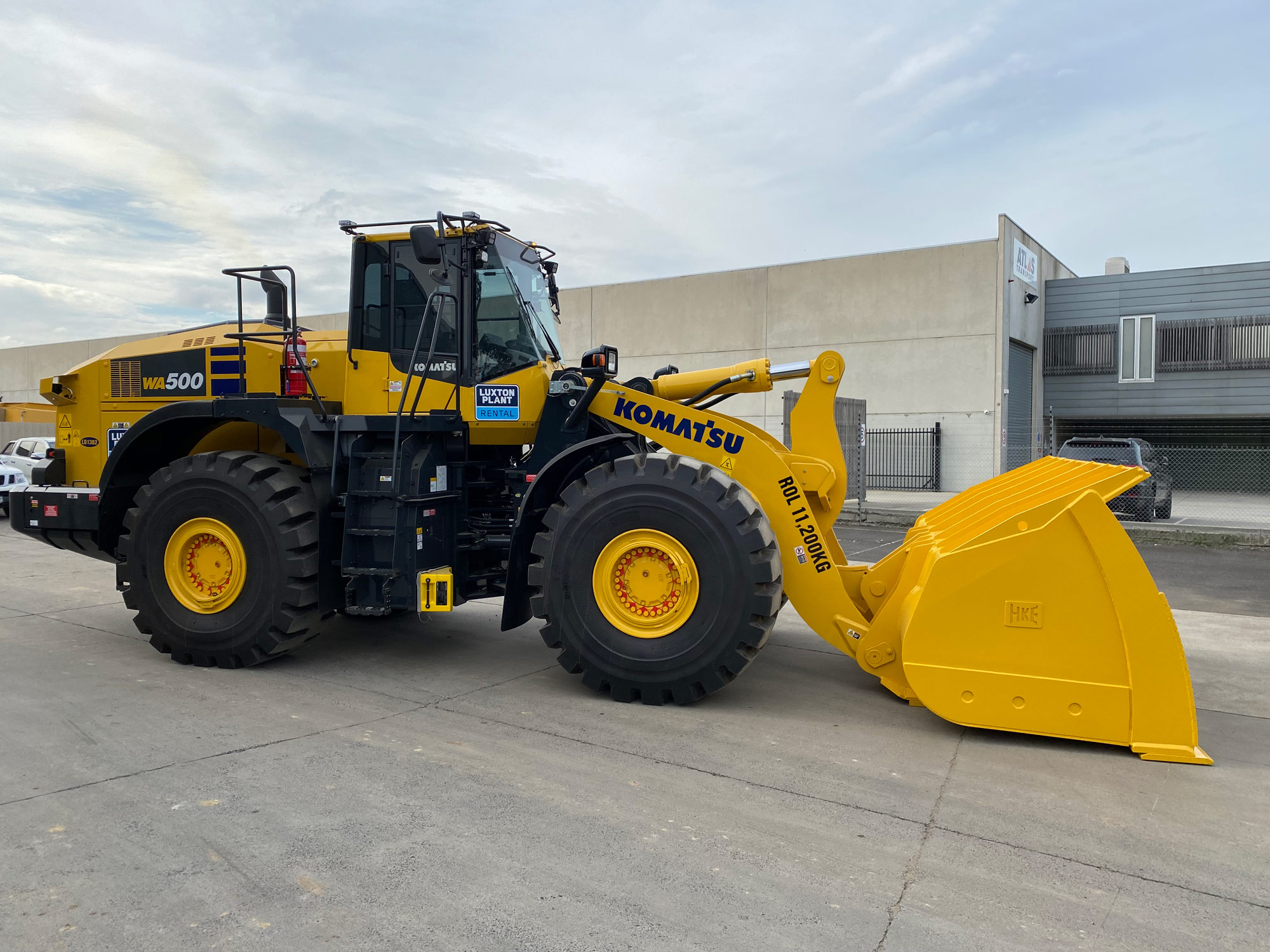 Komatsu WA5008YL Luxton Plant Earthmoving Rental
